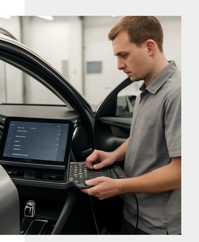 Русификация мультимедиа автомобилей Lynk Co в Гудермесе